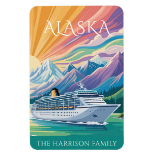 Alaska-Kreuzfahrtschiff-Kabinenmagnet Magnet