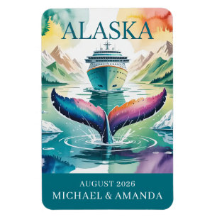 Alaska-Kreuzfahrtschiff-Staatskabine-Magnet Magnet