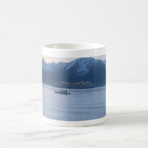 Alaska Küstensicht Landschaftliche Tasse
