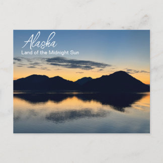 Alaska - Land der Mitternachtssonne Postkarte