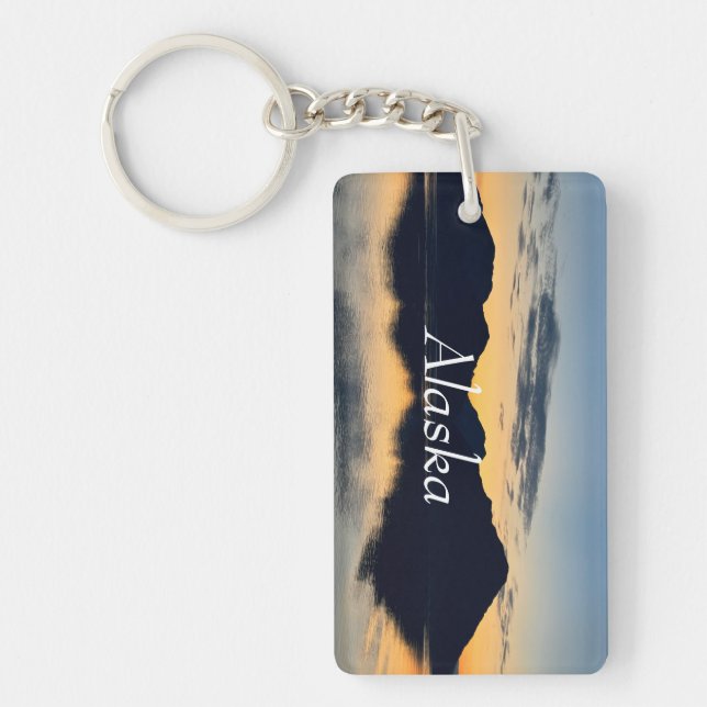 Alaska - Land der Mitternachtssonne Schlüsselanhänger (Vorderseite)