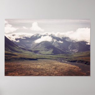 Alaska Landscape - Dark   Poster