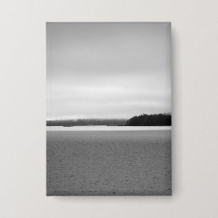 Alaska-Landschaft Button