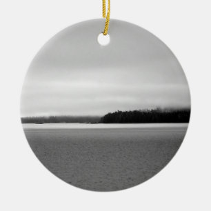 Alaska-Landschaft Keramik Ornament
