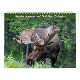 Alaska-Landschaft und Naturkalender Kalender