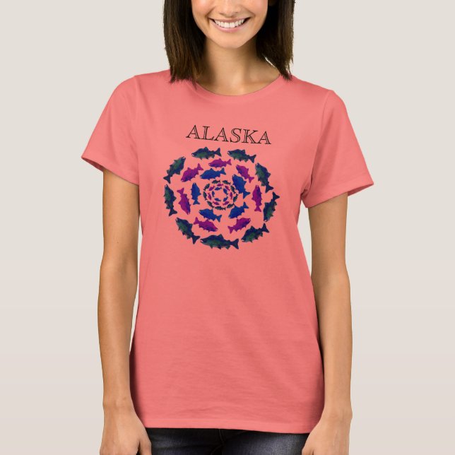 Alaska Lmon Circle T-Shirt (Vorderseite)