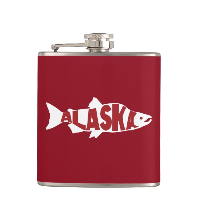 Alaska Lmon Flask Flachmann (Vorderseite)