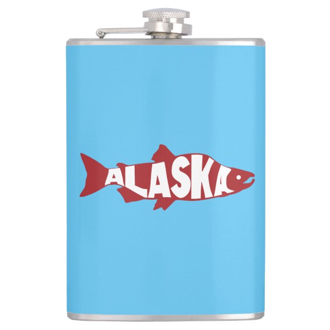 Alaska Lmon Flask Flachmann (Vorderseite)