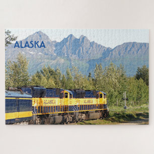 Alaska: Lokomotive Motor & Gebirge 