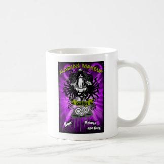 Alaska-Makeup-queen-postcard-FRONT---purple-grunge Kaffeetasse