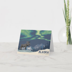Alaska mit Elose Dankeskarte