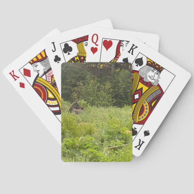 Alaska Moose Poker Card Deck Spielkarten (Rückseite)