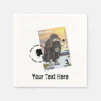Alaska Muskox Postage Briefmarke Souvenir