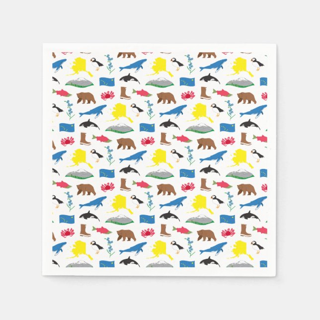 Alaska Napkins Serviette (Vorderseite)