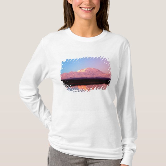 Alaska, Nationalpark Denali, McKinley bei T-Shirt (Vorderseite)