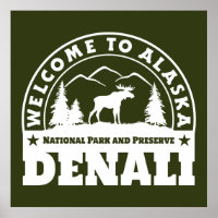 Alaska. Nationalpark Denali und Erhaltung