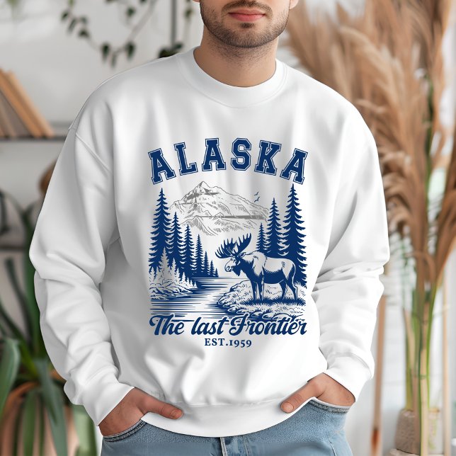Alaska Nature Escape with Moose Sweatshirt (Von Creator hochgeladen)