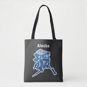 Alaska Nickname Word Art Tasche