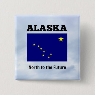 Alaska, Nord in die Zukunft Button