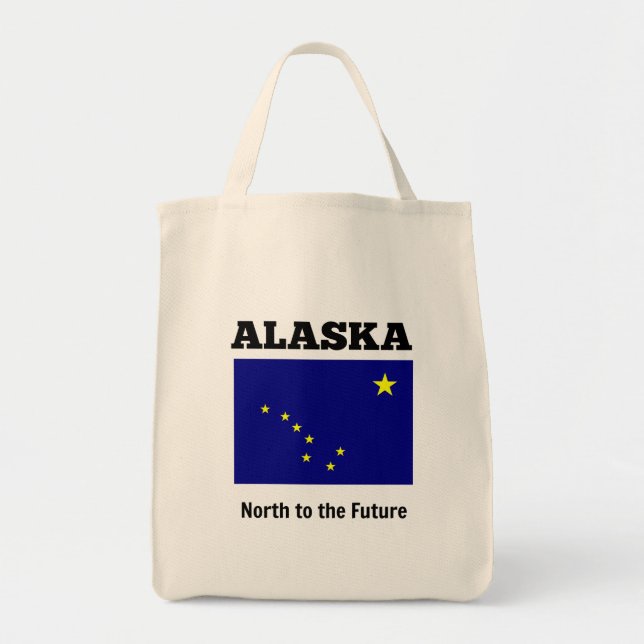 Alaska, Nord in die Zukunft Tragetasche (Vorne)