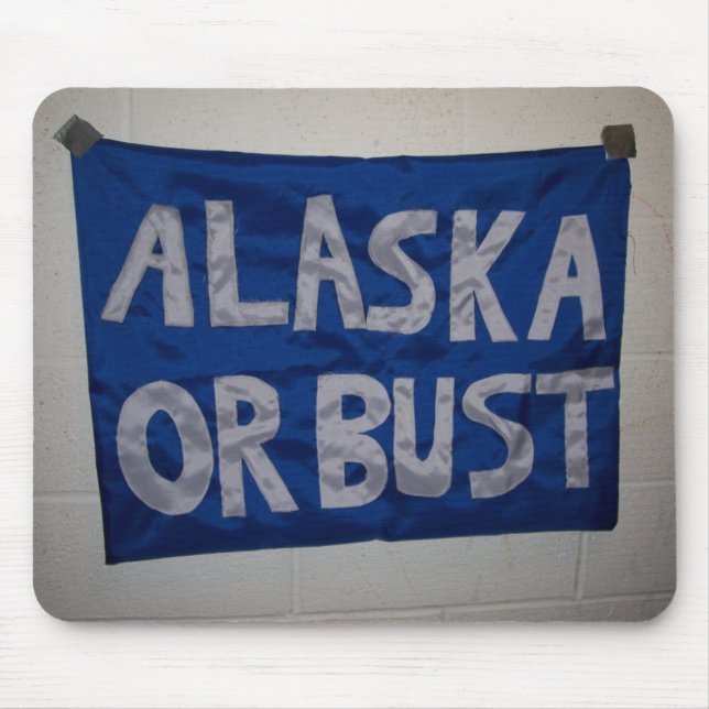 Alaska oder Fehlschlag mousepad (Vorne)