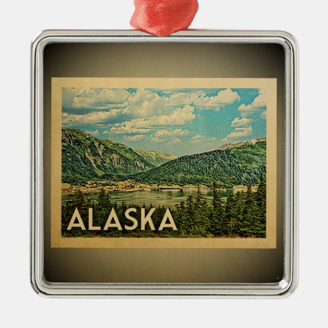 Alaska Ornament Vintage Reise (Vorne)
