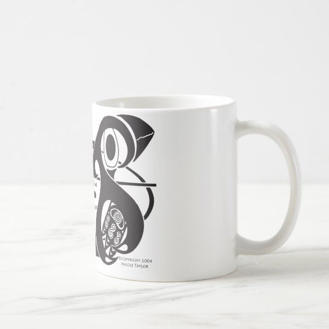 Alaska-Papageientaucher Kaffeetasse (Rechts)
