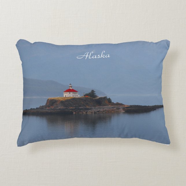 Alaska, Phare, Photographie, Coussin (Devant)