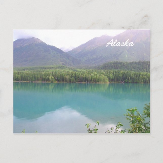 Alaska Postcard Postkarte (Vorderseite)