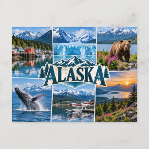 Alaska postkarte