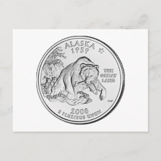 Alaska Postkarte