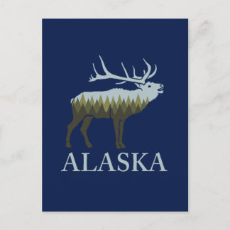 Alaska Postkarte