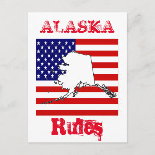 ALASKA POSTKARTE