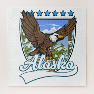 Alaska Reise-Patch