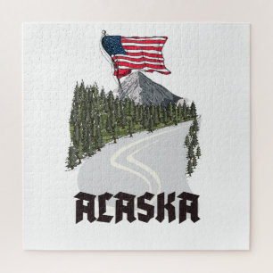 Alaska-Reiseposter