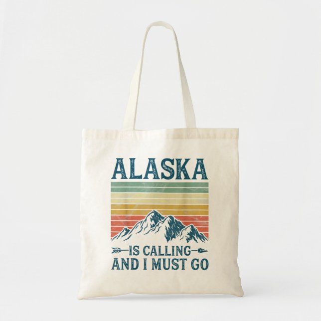Alaska ruft und ich muss gehen tragetasche (Vorne)