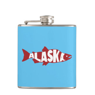Alaska Salmon Flachmann