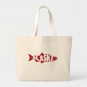 Alaska Salmon Jumbo Stoffbeutel