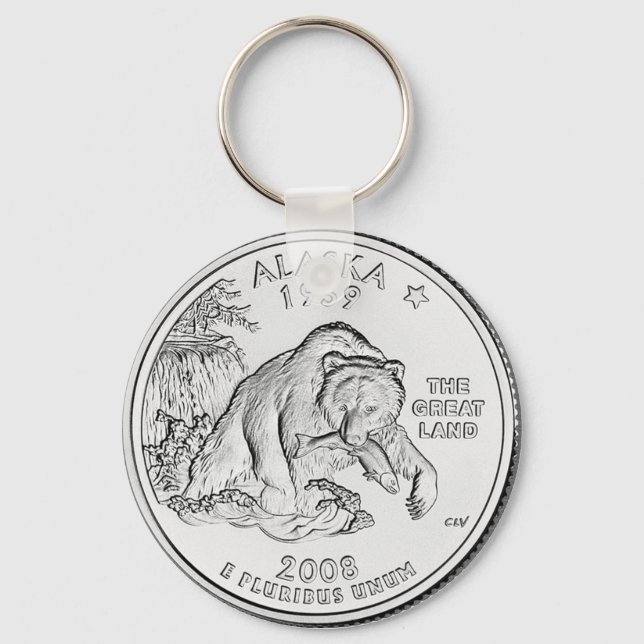 Alaska Schlüsselanhänger (Vorderseite)
