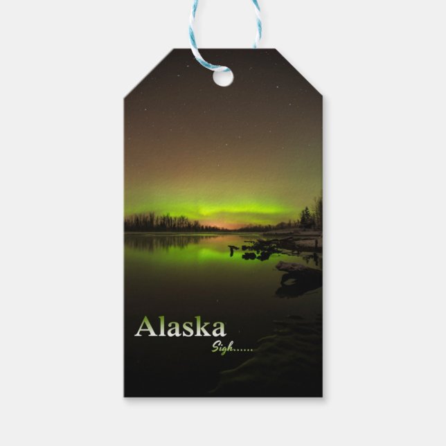 Alaska Sigh.... Geschenkanhänger (Vorderseite)