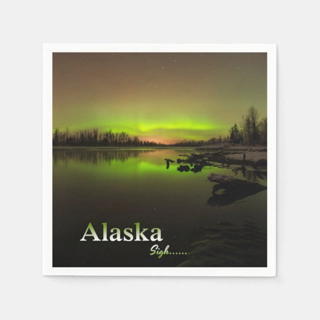 Alaska Sigh.... Serviette (Vorderseite)