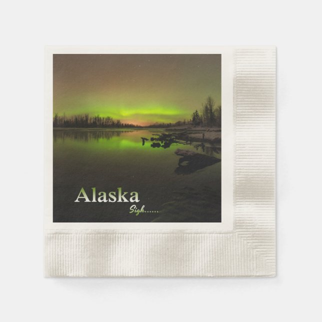 Alaska Sigh.... Serviette (Vorderseite)