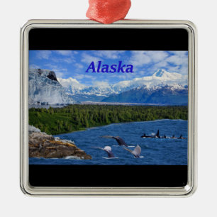 Alaska Silbernes Ornament