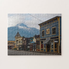 Alaska Skagway Town Gebäude Foto
