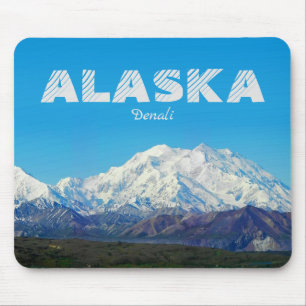 Alaska Souvenir Geschenk Denali Berg Mousepad