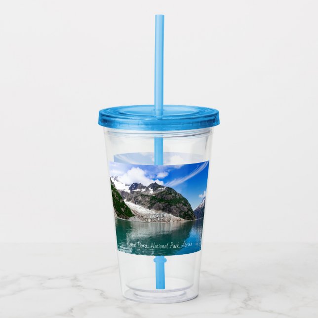 Alaska Souvenir Tumbler Acryltrinkbecher (Vorderseite)