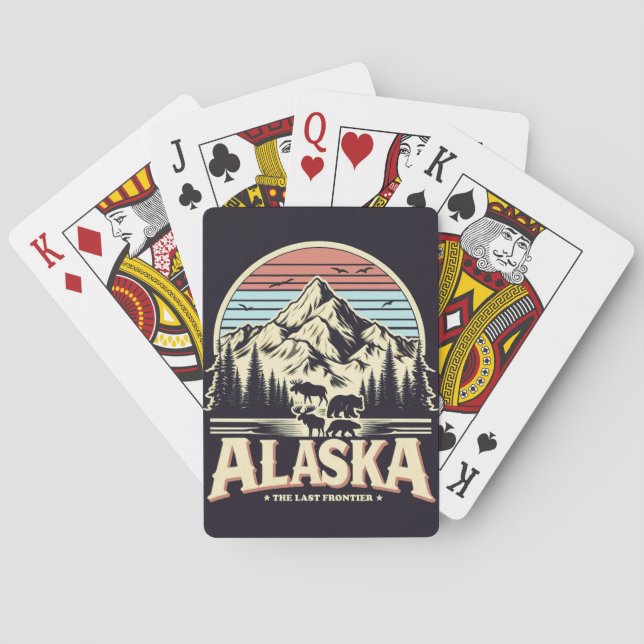 Alaska Spielkarten (Rückseite)