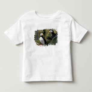 Alaska, St. Paul Island, die Pribilofs, horned Kleinkind T-shirt
