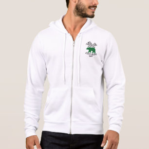 Alaska Staat Bears 1957 Retro White Design Hoodie