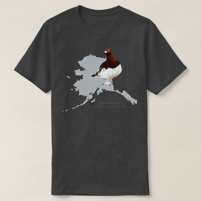 Alaska Staat Bird TShirt (Design vorne)